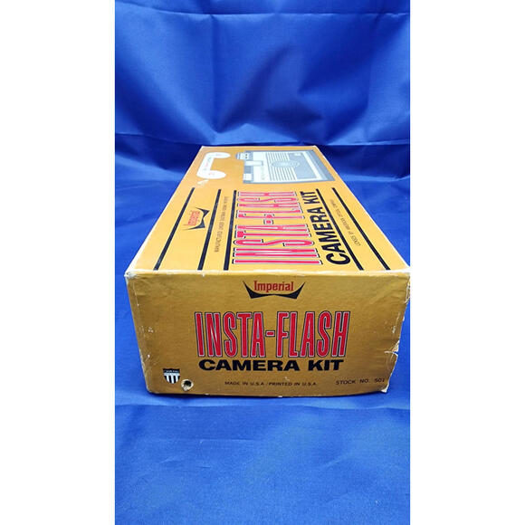 Imperial Insta-Flash 126 Camera Kit Vintage with Original Box Stock #501 - Picture 2 of 7